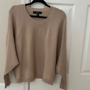 Ribbed Dolman sleeve top